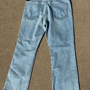 NWT MOTHER JEANS, size 33, The Tripper, Light Blue Denim Jeans